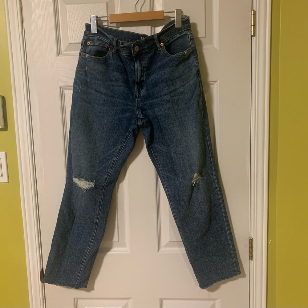 Gap - Ripped Girlfriend Jeans